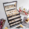 Multi-layer Jewelry European Style Wooden Storage Box - Mylovelyhomedecor - Home decor