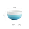 Modern Simple Ceramic Household Wash And Ink Gradual Color Soup Bowl - Mylovelyhomedecor - Home decor