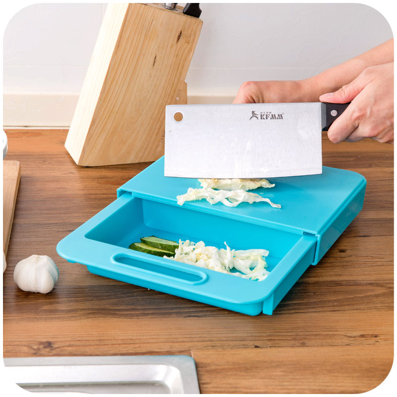 Multifunction Kitchen Chopping Blocks Sinks Drain Basket Cutting Board Vegetable Meat Tools Kitchen Accessories Chopping Board - Mylovelyhomedecor - Home decor