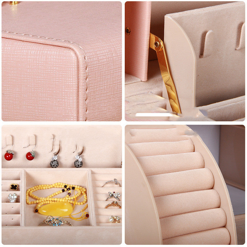 Korea Multi Layer Jewelry Box Storage Box - Mylovelyhomedecor - Home decor