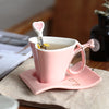 Creative Heart-Shaped Couple Cups A Pair Of European Coffee Cup Set - Mylovelyhomedecor - Home decor