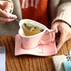 Creative Heart-Shaped Couple Cups A Pair Of European Coffee Cup Set - Mylovelyhomedecor - Home decor