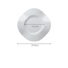 French Dessert Plate Creative Dish Molecular Cuisine Ceramic Round Cake Dish - Mylovelyhomedecor - Home decor
