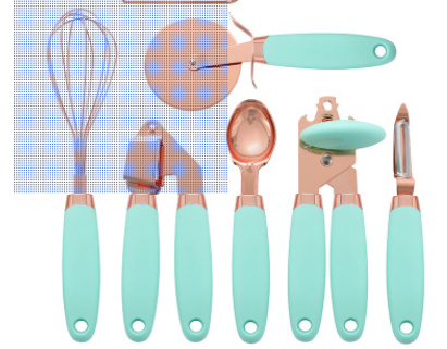 Kitchen Household Peeler Gadget Copper Plating Set - Mylovelyhomedecor - Home decor