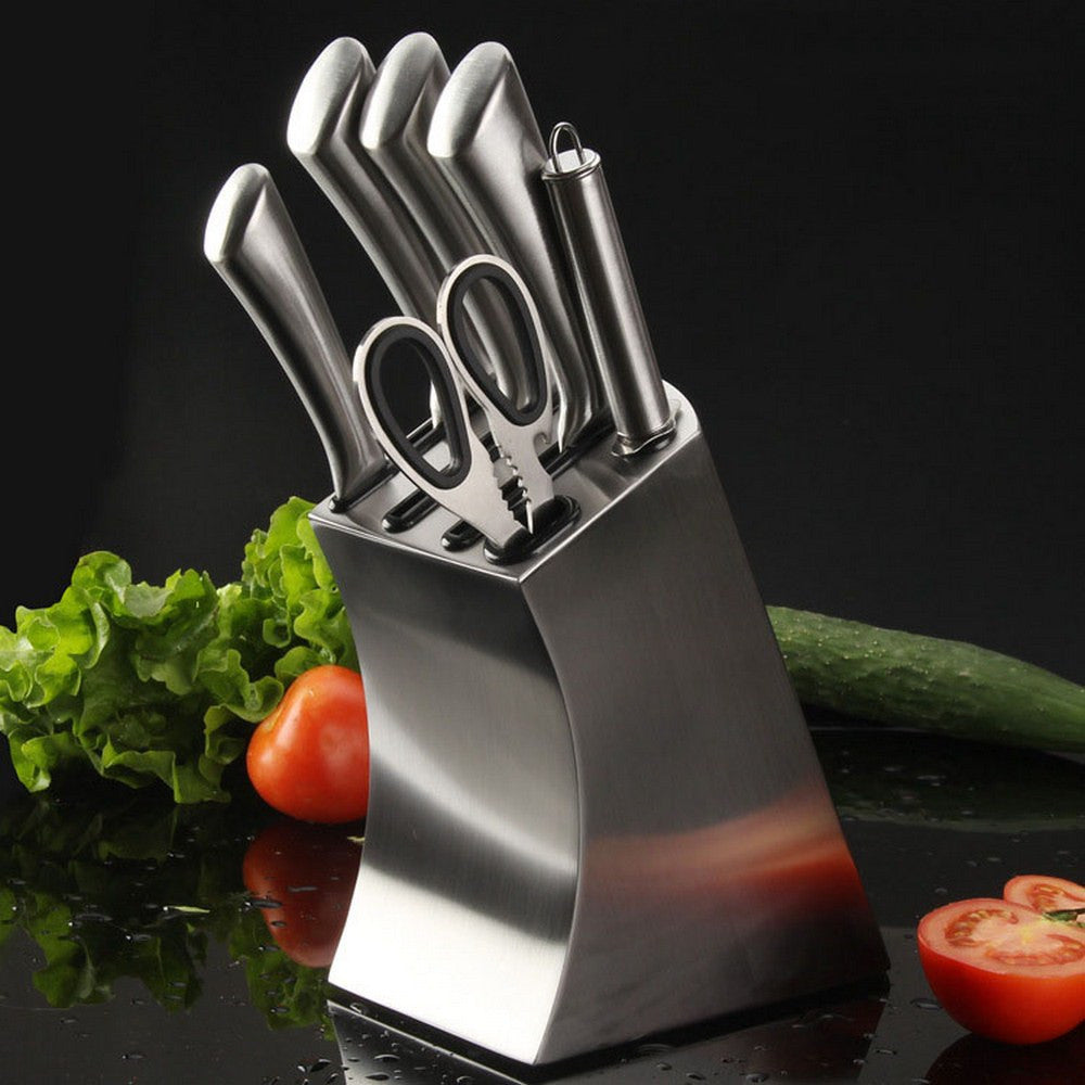 Multifunctional Stainless Steel Kitchen Knife Holder - Mylovelyhomedecor - Home decor