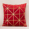Simple Sofa Pillow Holland Velvet Bronzing Cushion Cover - Mylovelyhomedecor - Home decor