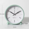 Small Alarm Clock Simple Creative Silent Student Bedside Bedroom Clock Personalized Clock Ornament Seat Clock Luminous Dormitory - Mylovelyhomedecor - Home decor