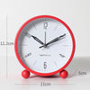 Small Alarm Clock Simple Creative Silent Student Bedside Bedroom Clock Personalized Clock Ornament Seat Clock Luminous Dormitory - Mylovelyhomedecor - Home decor