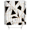 Marble White Shower Curtain Set With Non Slip Rug Bath Mat Carpet Modern Bathroom - Mylovelyhomedecor - Home decor
