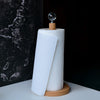 Fashionable Solid Wood Creative Vertical Punch-free Kitchen Paper Towel Roll Holder - Mylovelyhomedecor - Home decor