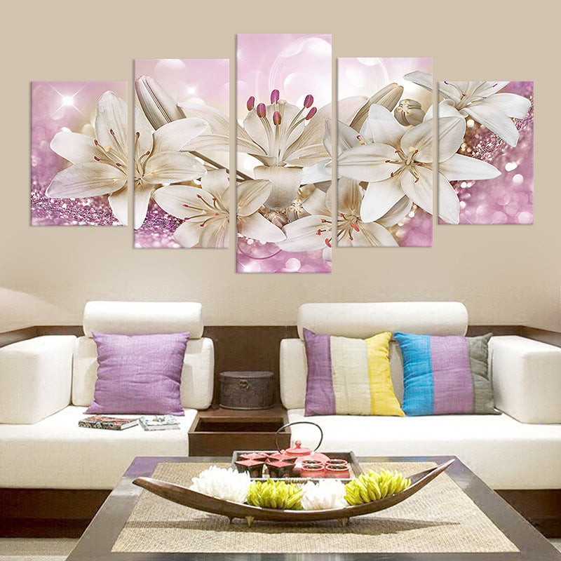 Golden Lily Pentatych - Mylovelyhomedecor - Home decor