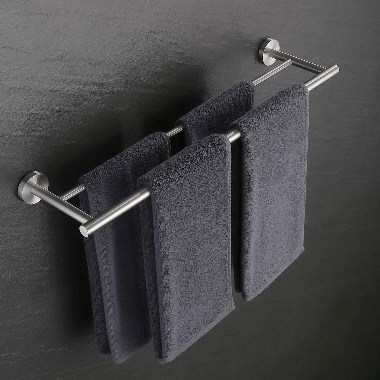 Lengthened Double Towel Bar Bathroom Towel Rack All Copper - Mylovelyhomedecor - Home decor