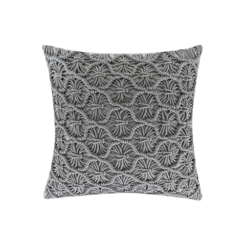 Knitted bedroom wave pillow - Mylovelyhomedecor - Home decor