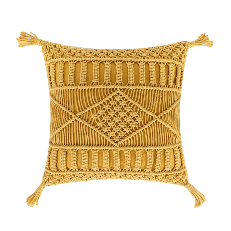 Knitted bedroom wave pillow - Mylovelyhomedecor - Home decor