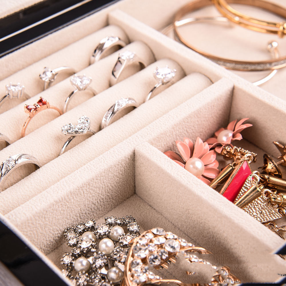 Multi-layer Jewelry European Style Wooden Storage Box - Mylovelyhomedecor - Home decor