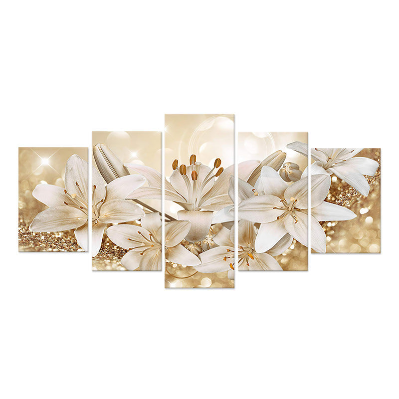 Golden Lily Pentatych - Mylovelyhomedecor - Home decor