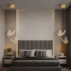 Long Line Modern Minimalist Bedroom Butterfly Bedside Chandelier Lamp - Mylovelyhomedecor - Home decor