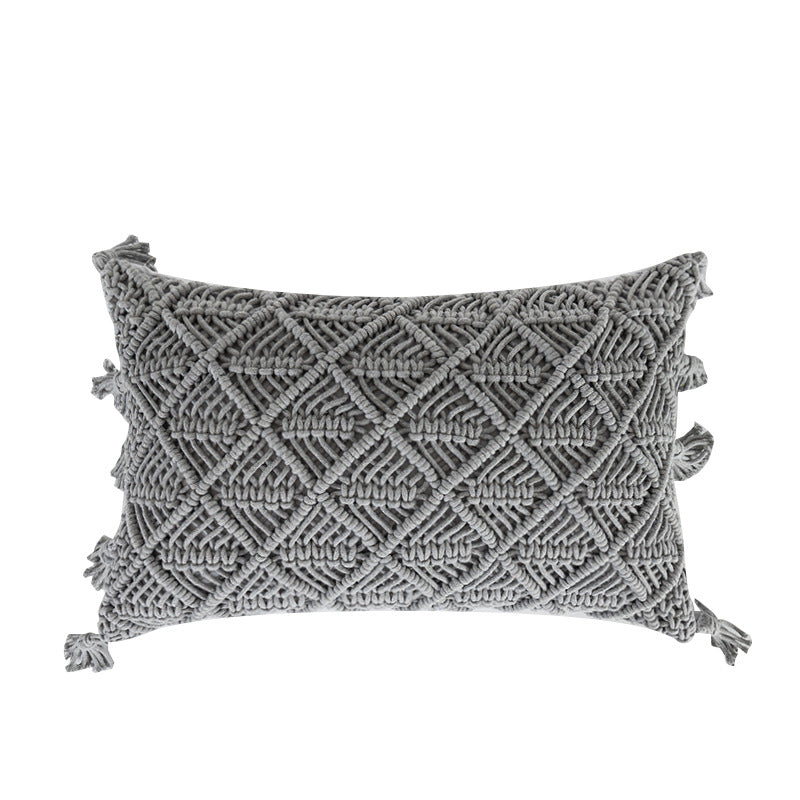 Knitted bedroom wave pillow - Mylovelyhomedecor - Home decor