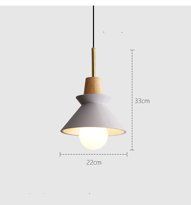 Danish Minimalist Bedroom Bedside Small Chandelier Creative Modern - Mylovelyhomedecor - Home decor