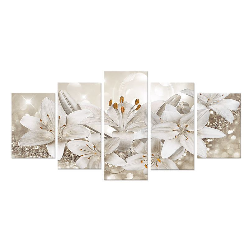 Golden Lily Pentatych - Mylovelyhomedecor - Home decor