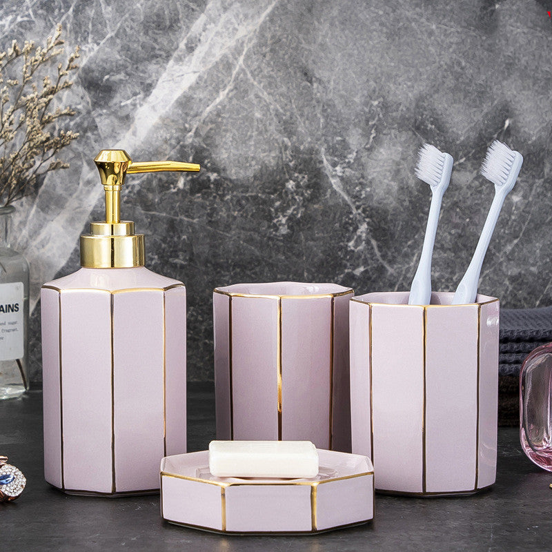 Four-piece bathroom set - Mylovelyhomedecor - Home decor