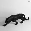 Modern Abstract Black Panther Sculpture - Mylovelyhomedecor - Home decor