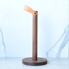 Fashionable Solid Wood Creative Vertical Punch-free Kitchen Paper Towel Roll Holder - Mylovelyhomedecor - Home decor