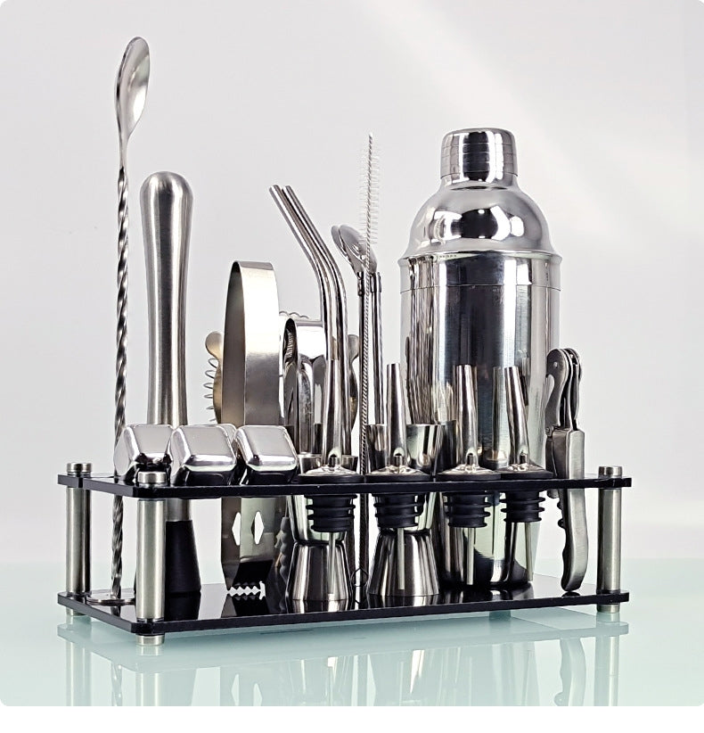 New Stainless Steel Ice Acrylic Set - Mylovelyhomedecor - Home decor