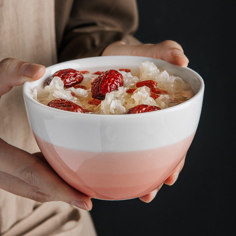 Modern Simple Ceramic Household Wash And Ink Gradual Color Soup Bowl - Mylovelyhomedecor - Home decor