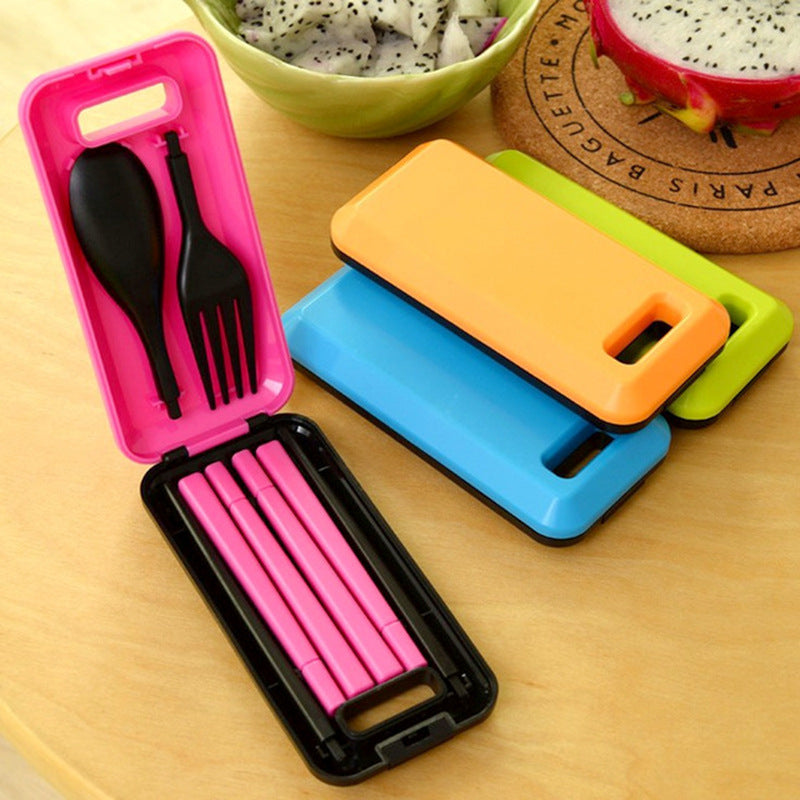 Plastic Tableware Set Candy Color - Mylovelyhomedecor - Home decor