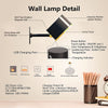 Modern Hotel Bedroom Bedside Reading Lamp - Mylovelyhomedecor - Home decor