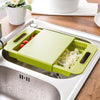Multifunction Kitchen Chopping Blocks Sinks Drain Basket Cutting Board Vegetable Meat Tools Kitchen Accessories Chopping Board - Mylovelyhomedecor - Home decor