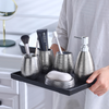 Handmade Vintage Brushed Ceramic Bathroom Five-piece Set - Mylovelyhomedecor - Home decor