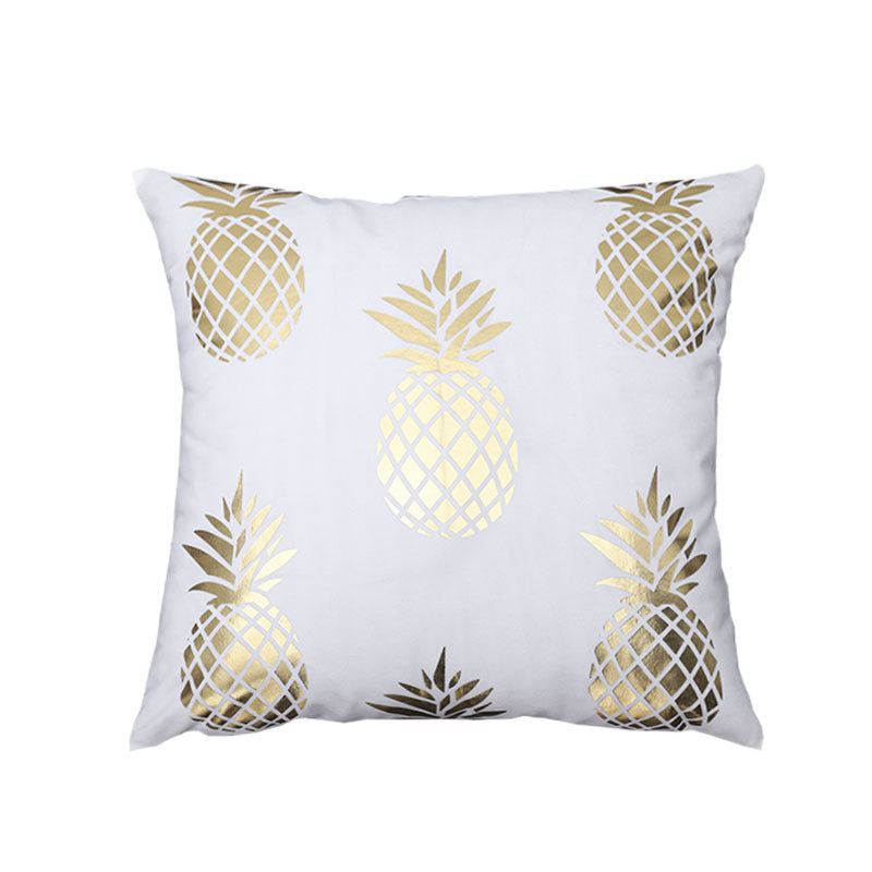 Gilding Geometric Pineapple Pillow Cover Minimalist Creative Pillow Cover - Mylovelyhomedecor - Home decor