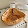 Solid Wood Fruit Plate Log Tableware - Mylovelyhomedecor - Home decor