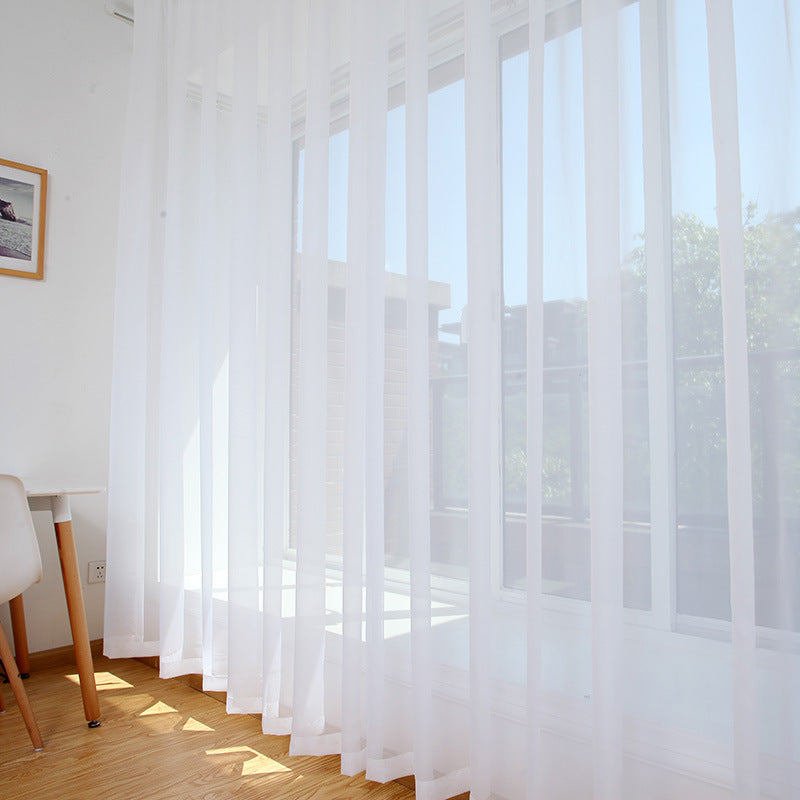 Modern Simple Thickened Solid Thin Window Gauze - Mylovelyhomedecor - Home decor