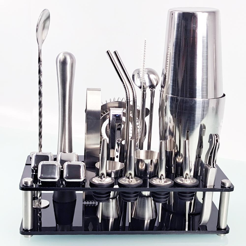 New Stainless Steel Ice Acrylic Set - Mylovelyhomedecor - Home decor