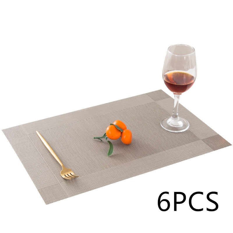 Simple Modern Kitchen Rectangular Nordic Baking Heat-resistant Hotel Bowl Mat