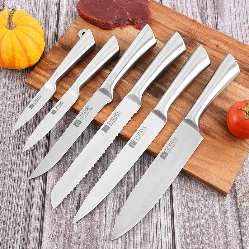 Stainless Steel Kitchen Knife Set Modern Minimalist - Mylovelyhomedecor - Home decor