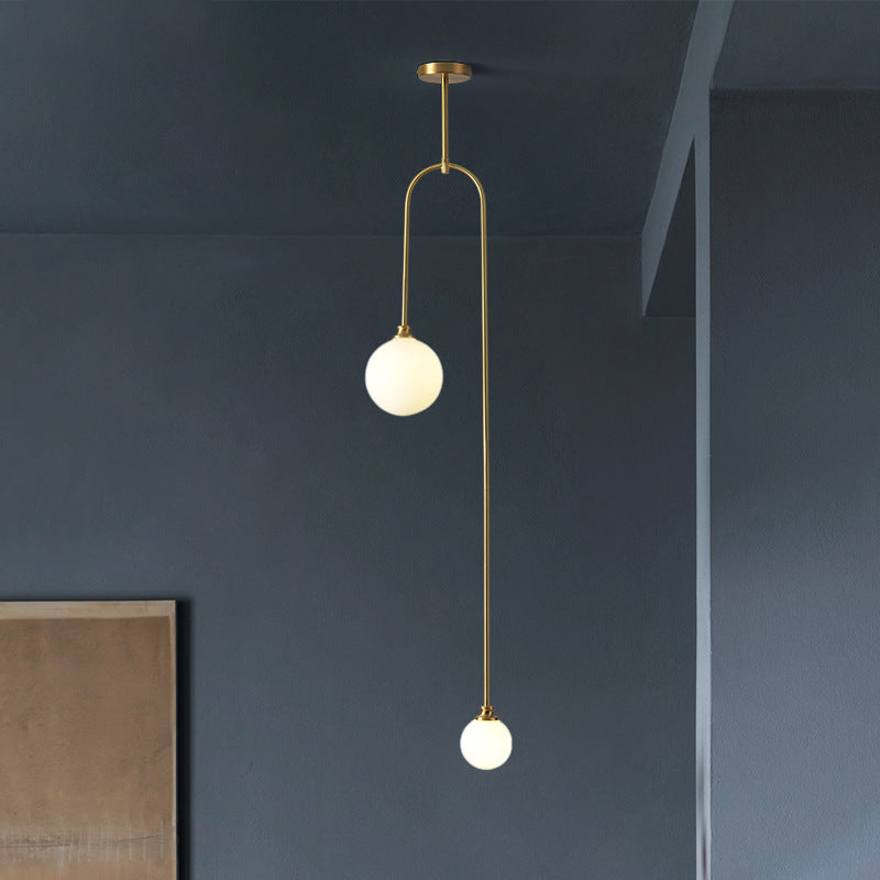 Nordic Minimalist Bedroom Bedside Chandelier Modern - Mylovelyhomedecor - Home decor